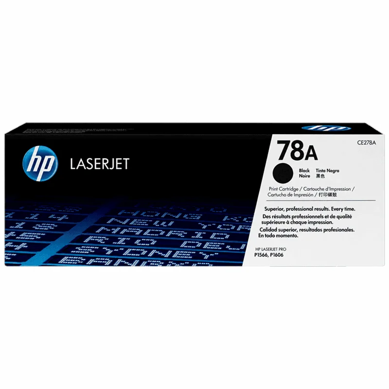 Toner Tóner HP 78A CE278A Original Negro para LaserJet P1566, P1606dn y M1536dnf imagen 2