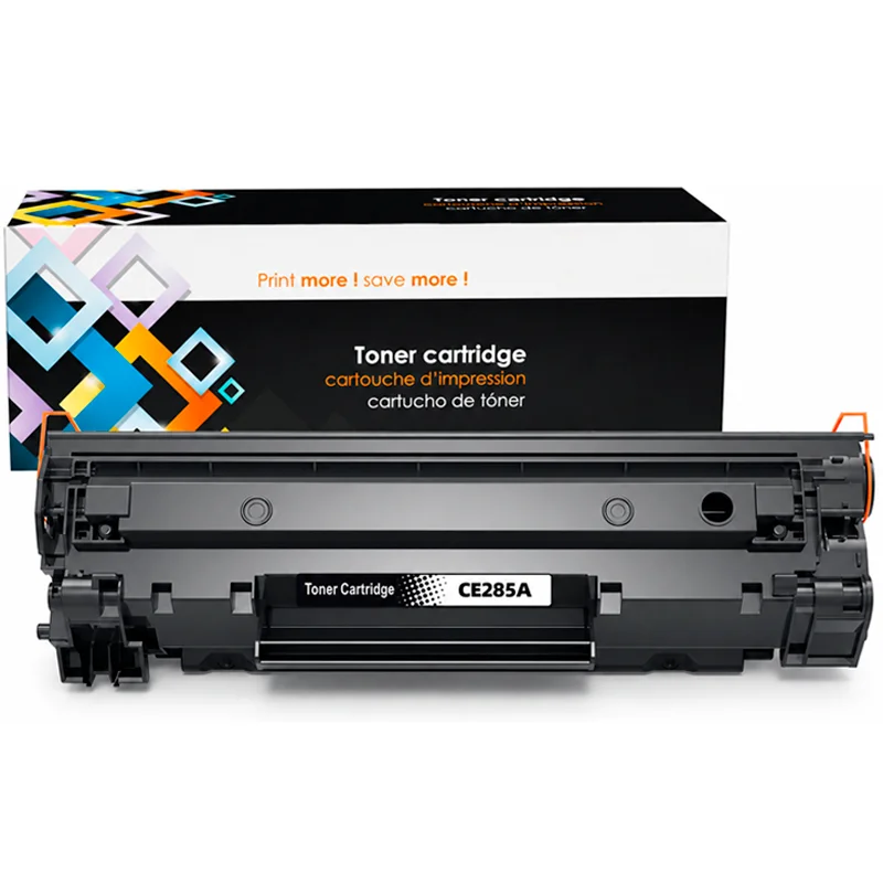 Tóner HP 85A CE285A Compatible Negro 1,600 Páginas para LaserJet P1102, M1132 y M1212 - Computecperu