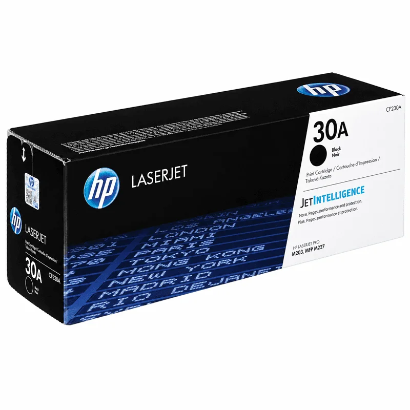 Toner Tóner HP 30A CF230A Original Negro para LaserJet Pro M203 y M227 imagen 2