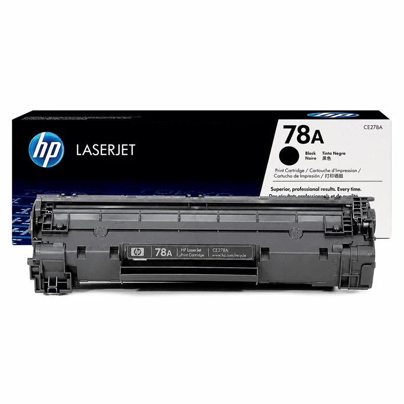 Tóner HP 78A CE278A Original Negro para LaserJet P1566, P1606dn y M1536dnf - Computecperu