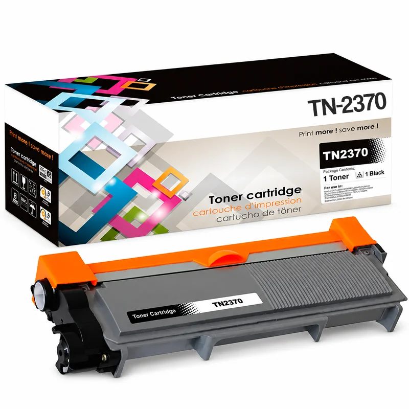 Tóner Brother TN-2370 Compatible Negro para HL-L2360DW y MFC-L2700DW - Computecperu