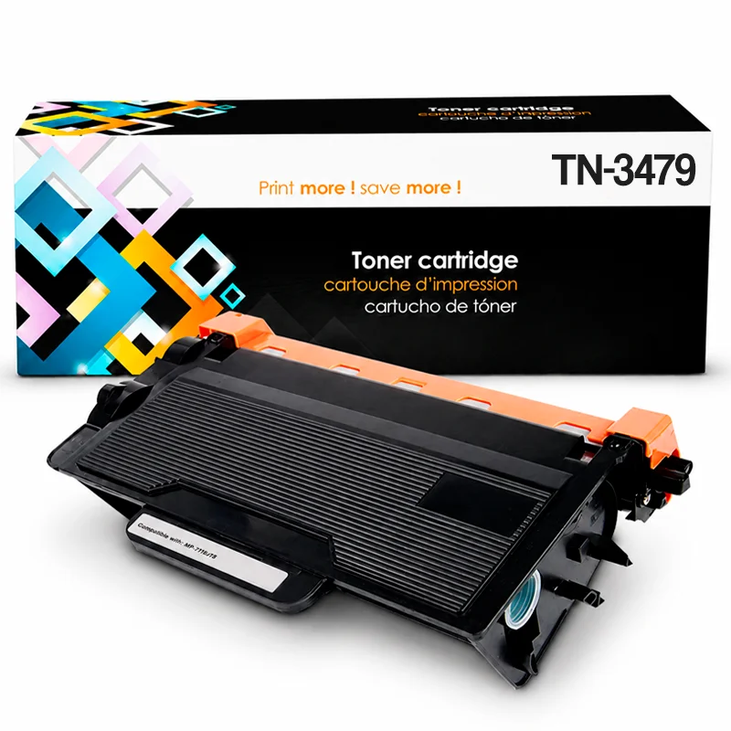 Tóner Brother TN-3479 Compatible Negro para HL-L5100DN y MFC-L6900DW - Computecperu
