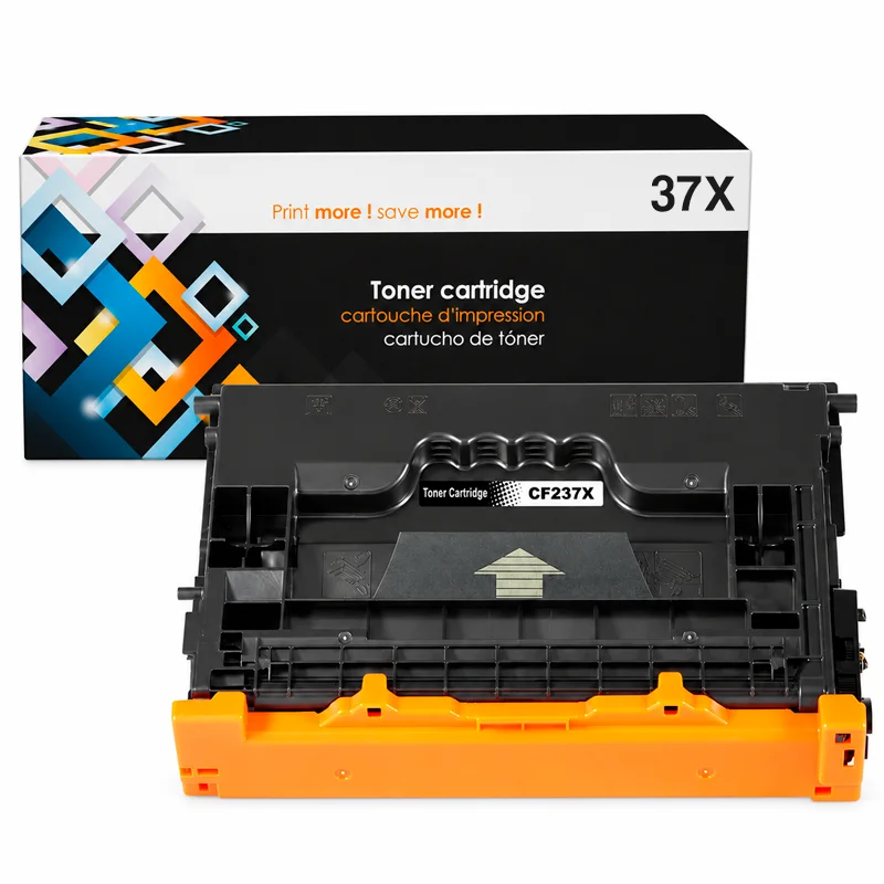 Tóner Compatible HP 37X CF237X Negro para M608, M631 y M632