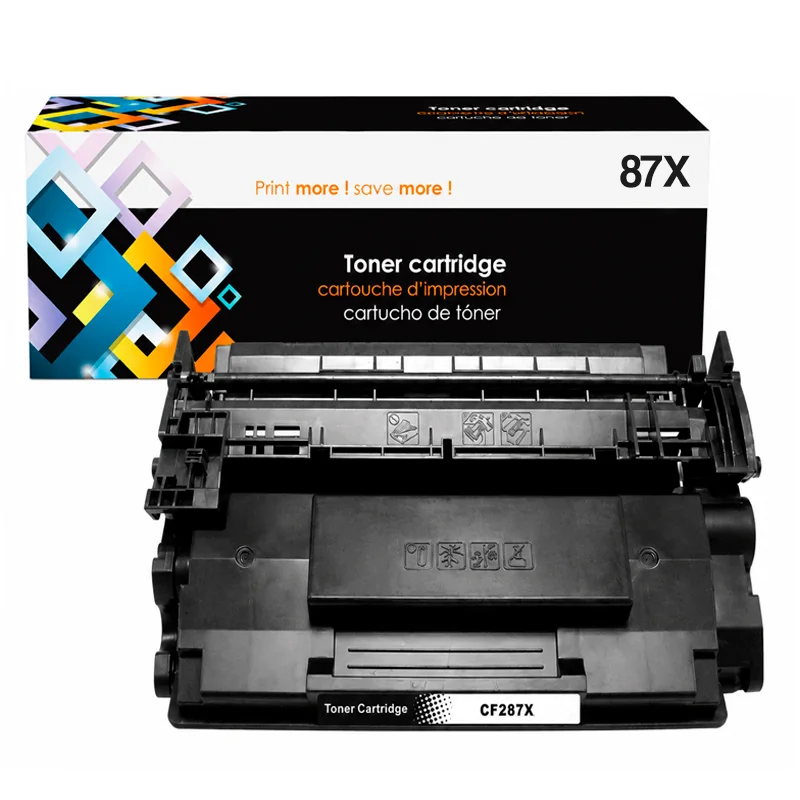 Tóner Compatible HP 87X CF287X Negro Premium para M506, M501 y M527
