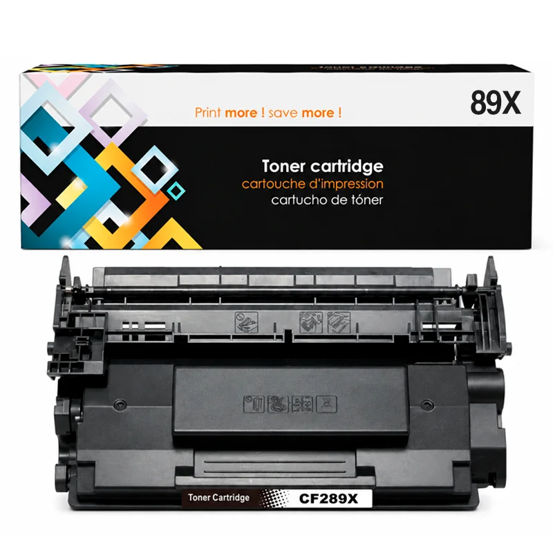 Tóner Compatible HP 89X CF289X Sin Chip Negro para M507 y MFP M528