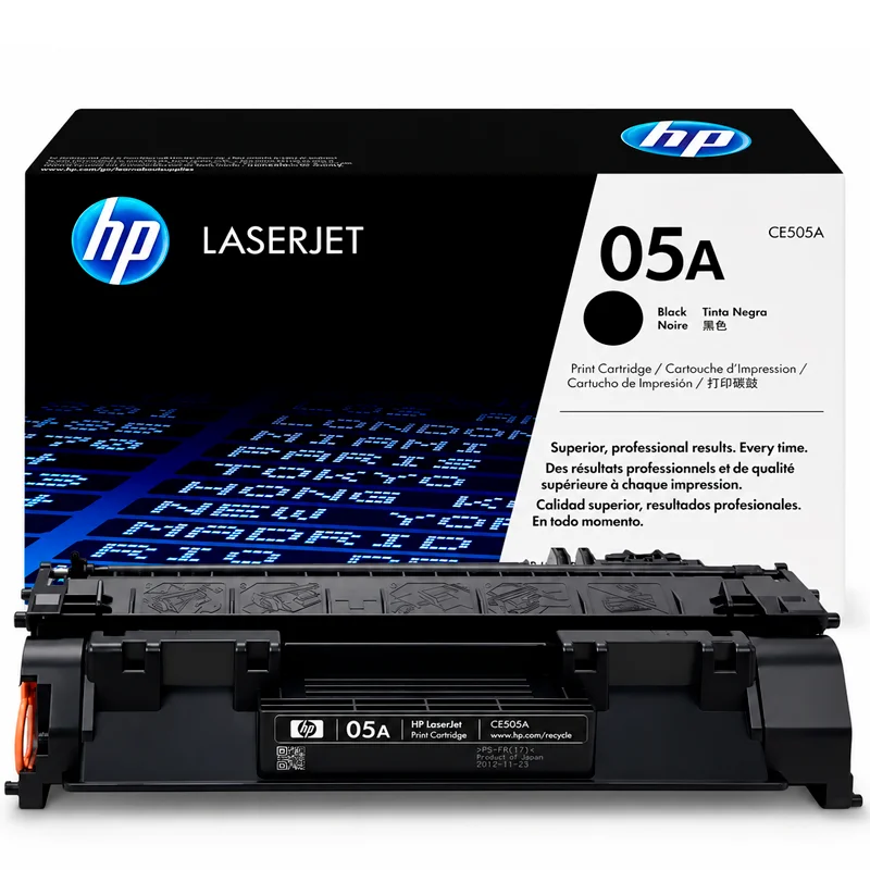 Tóner HP 05A CE505A Original Negro para LaserJet P2035, P2055 y M425 - Computecperu