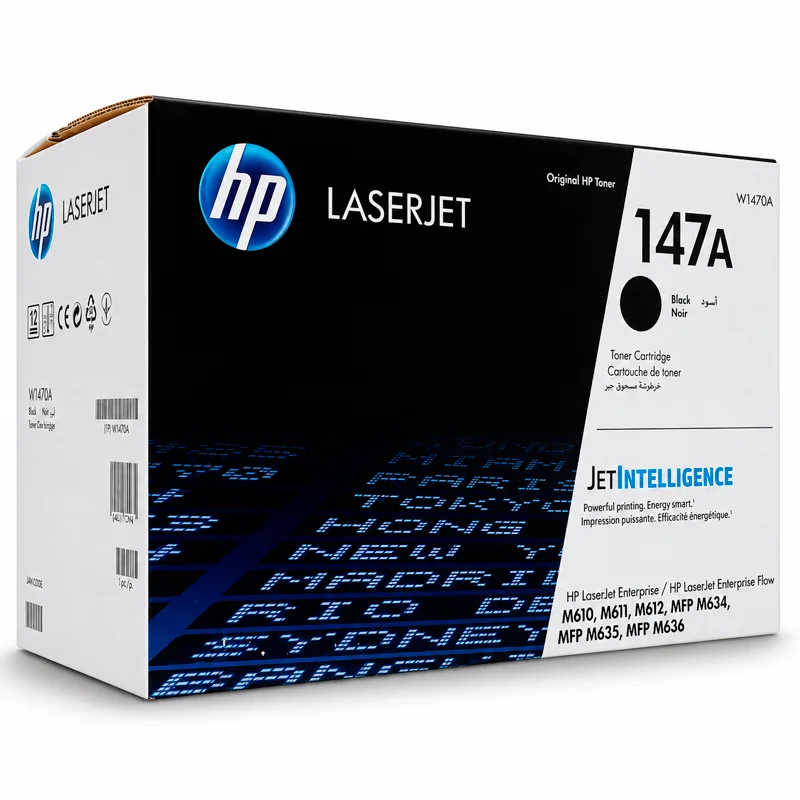 Toner Tóner HP 147A W1470A Original Negro para M610, M611 Y M635 imagen 2