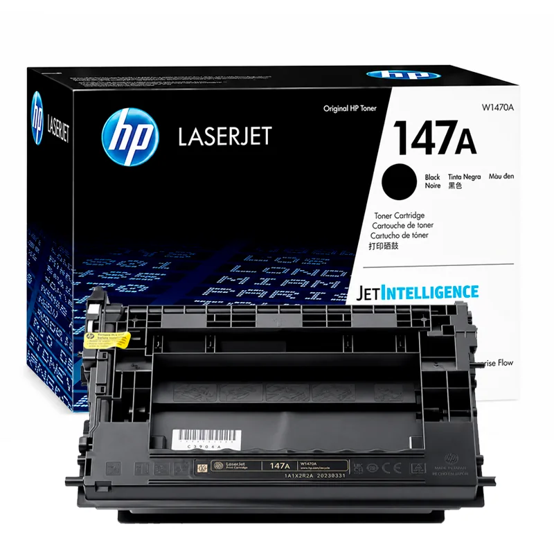 Tóner HP 147A W1470A Original Negro para M610, M611 Y M635