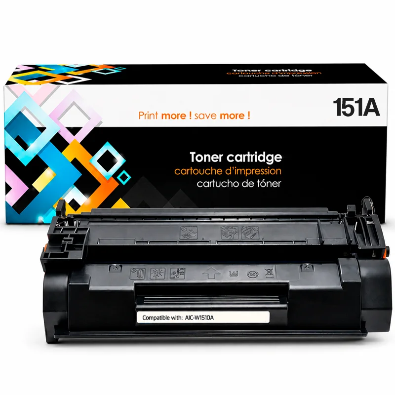 Tóner HP 151A W1510A Compatible Sin Chip para 4003 y MFP 4103