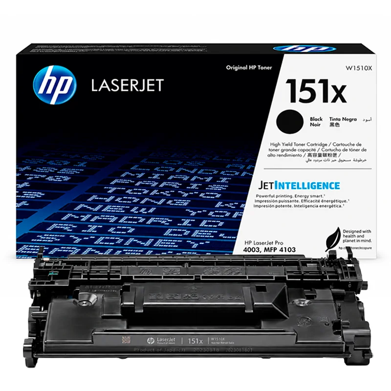 Tóner HP 151X W1510X Original Negro para 4003 y MFP 4103