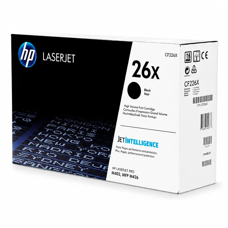 Toner Tóner HP 26X CF226X Original Negro, LaserJet Pro M402 y MFP M426 imagen 3