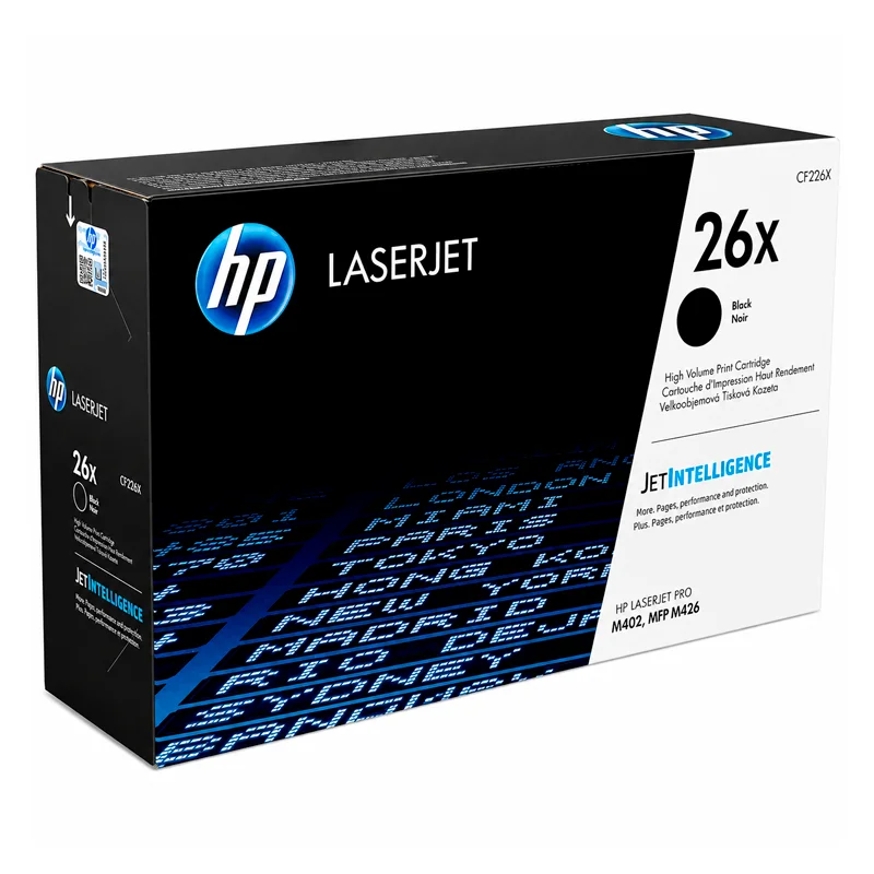 Toner Tóner HP 26X CF226X Original Negro, LaserJet Pro M402 y MFP M426 imagen 2