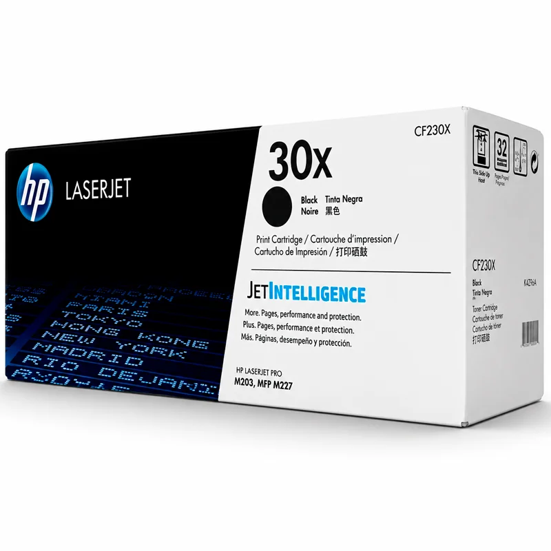 Toner Tóner HP 30X CF230X Original Negro para LaserJet Pro M203 y MFP M227 imagen 3