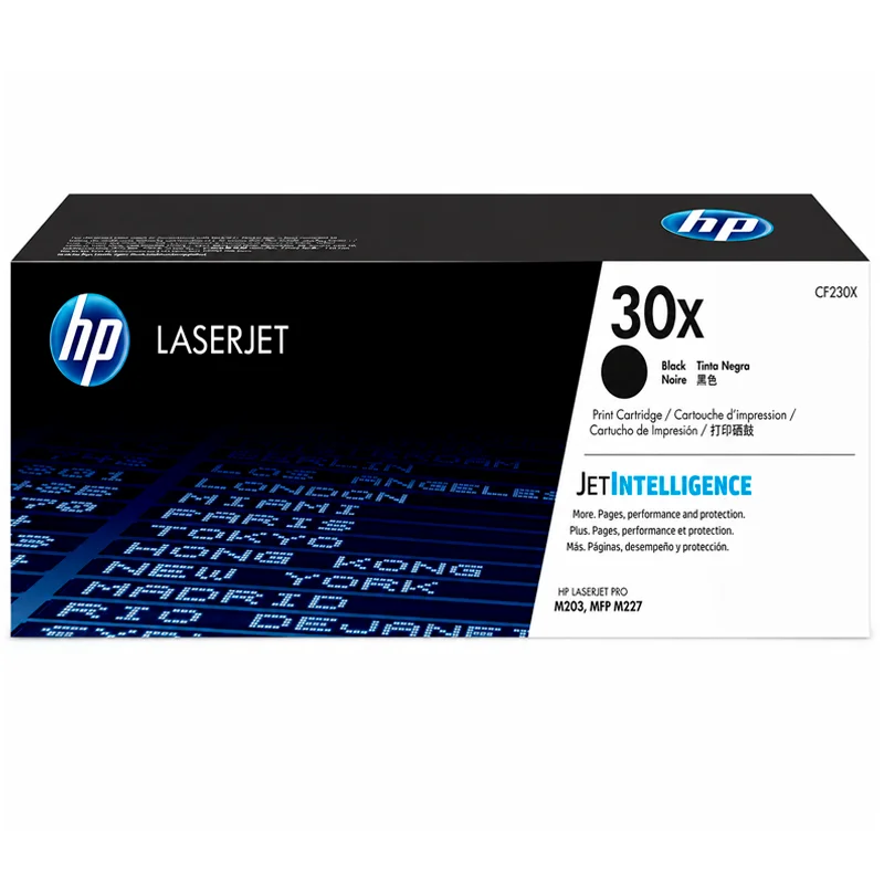Toner Tóner HP 30X CF230X Original Negro para LaserJet Pro M203 y MFP M227 imagen 2