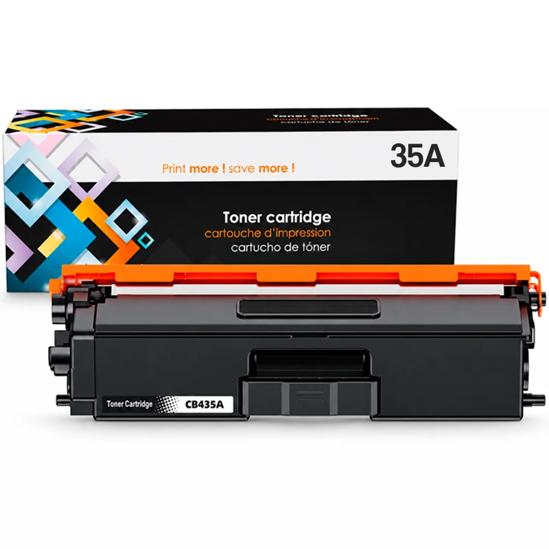 Tóner Compatible HP 35A CB435A Negro para LaserJet P1005/P1006 - Computecperu