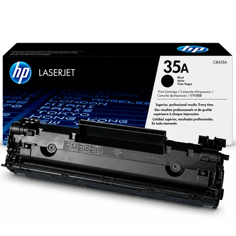 Tóner HP 35A CB435A Original Negro para LaserJet P1005 y P1006 - Computecperu