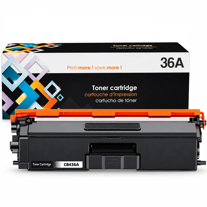 Tóner Compatible HP 36A CB436A Negro para LaserJet P1505, M1120 y M1522