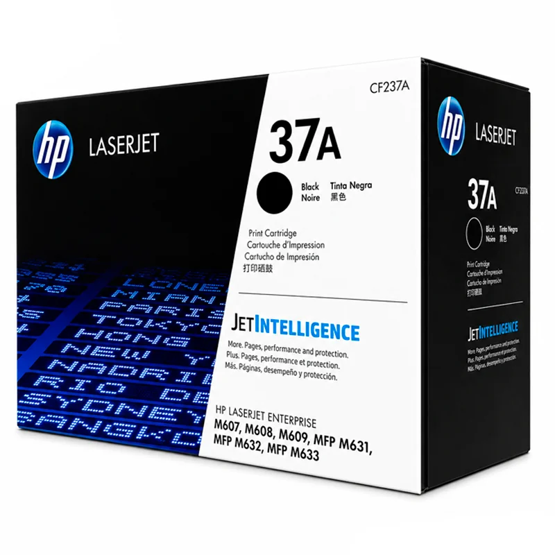 Toner Tóner HP 37A CF237A Original Negro para M607 M608 M609 M631 imagen 3