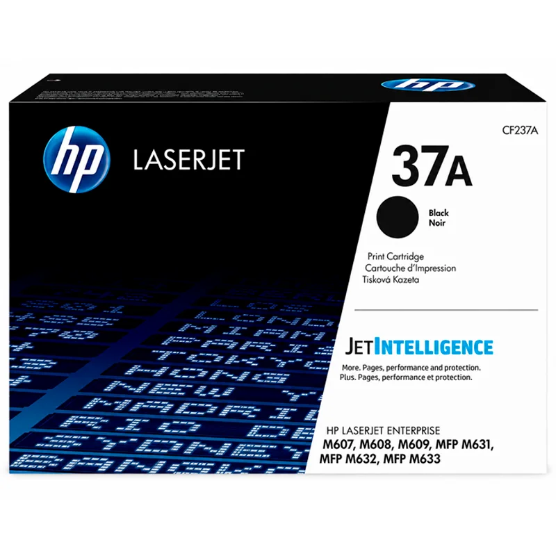 Toner Tóner HP 37A CF237A Original Negro para M607 M608 M609 M631 imagen 2
