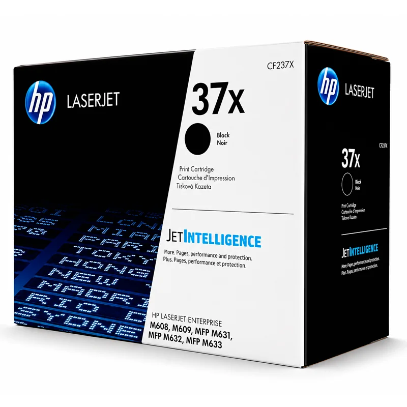 Toner Tóner HP 37X CF237X Original Negro para LaserJet Enterprise M631 imagen 3