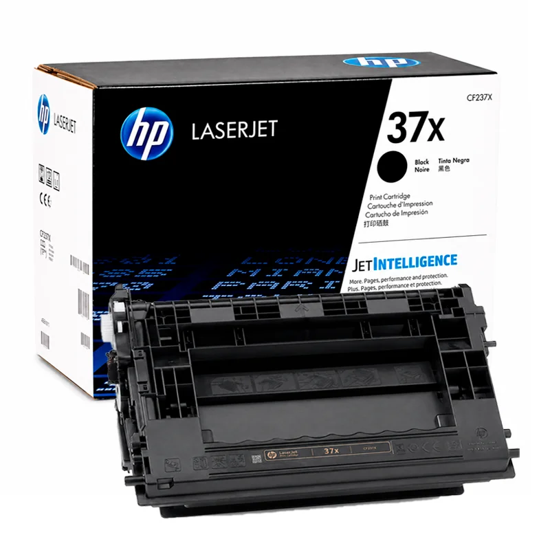 Tóner HP 37X CF237X Original Negro para LaserJet Enterprise M631