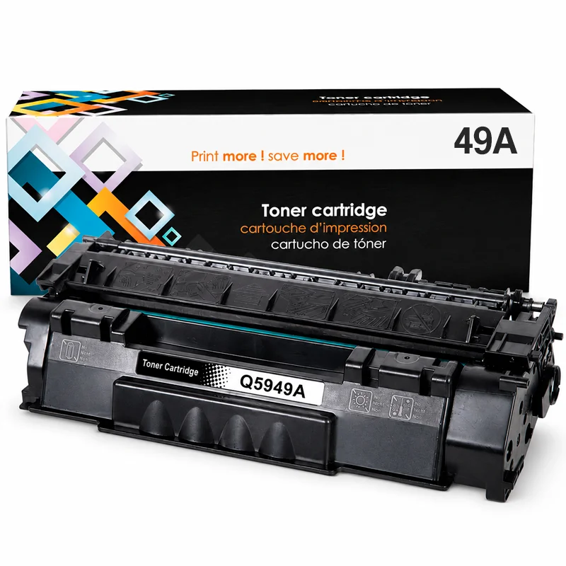 Tóner Compatible HP 49A Q5949A Negro para LaserJet 1160, 1320, 3390 y 3392 - Computecperu