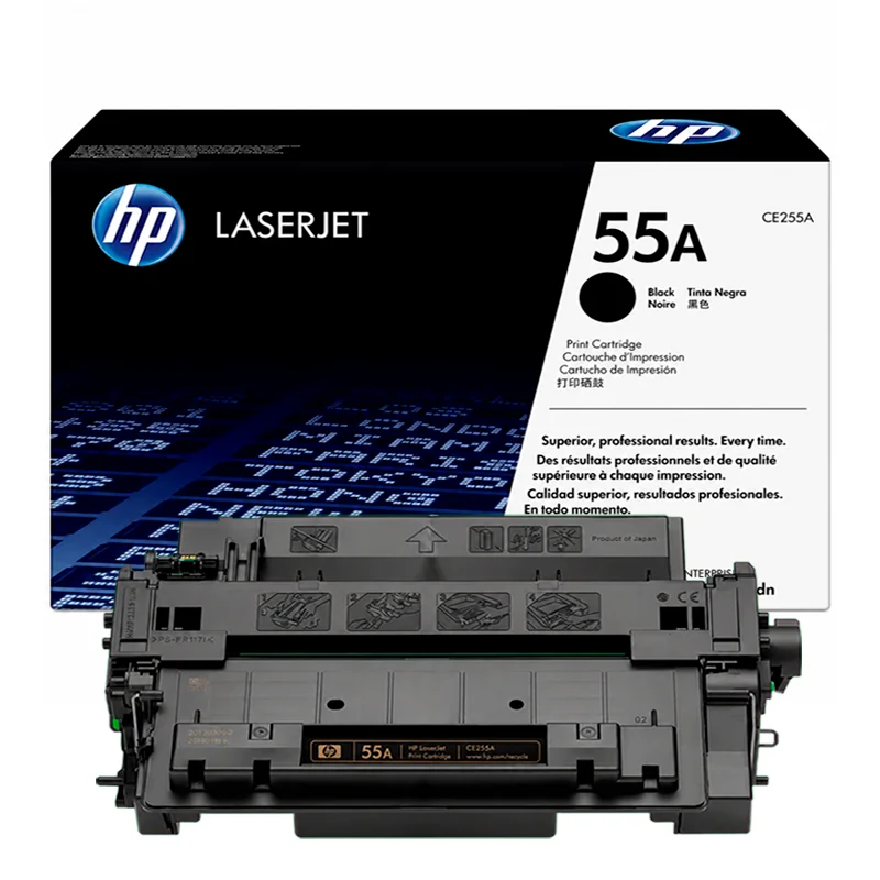 Tóner HP 55A CE255A Original Negro para LaserJet P3015 y M525 - Computecperu