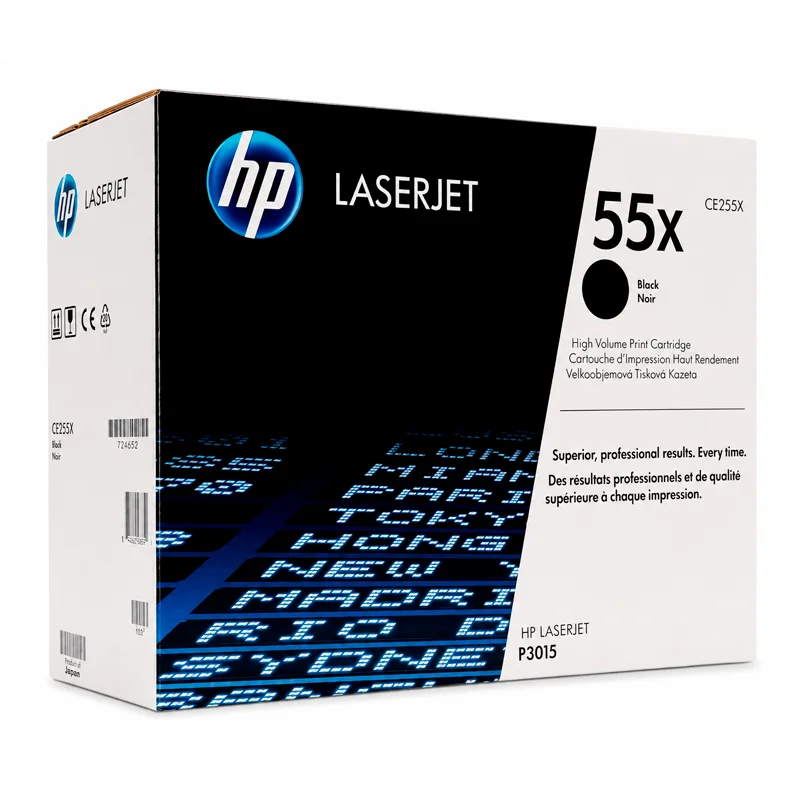 Toner Tóner HP 55X CE255X Original Negro, P3011, P3015, M521 y P3015dn imagen 2