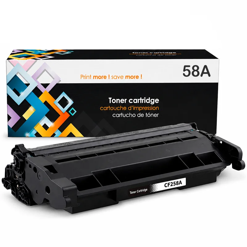 Tóner HP 58A CF258A Compatible Negro CON CHIP para LaserJet Pro M404 y M428 - Computecperu