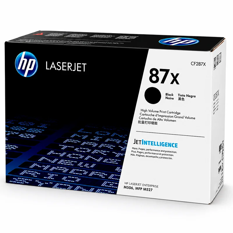 Toner Tóner HP 87X CF287X Original Negro para M501, M506 y M527 imagen 3