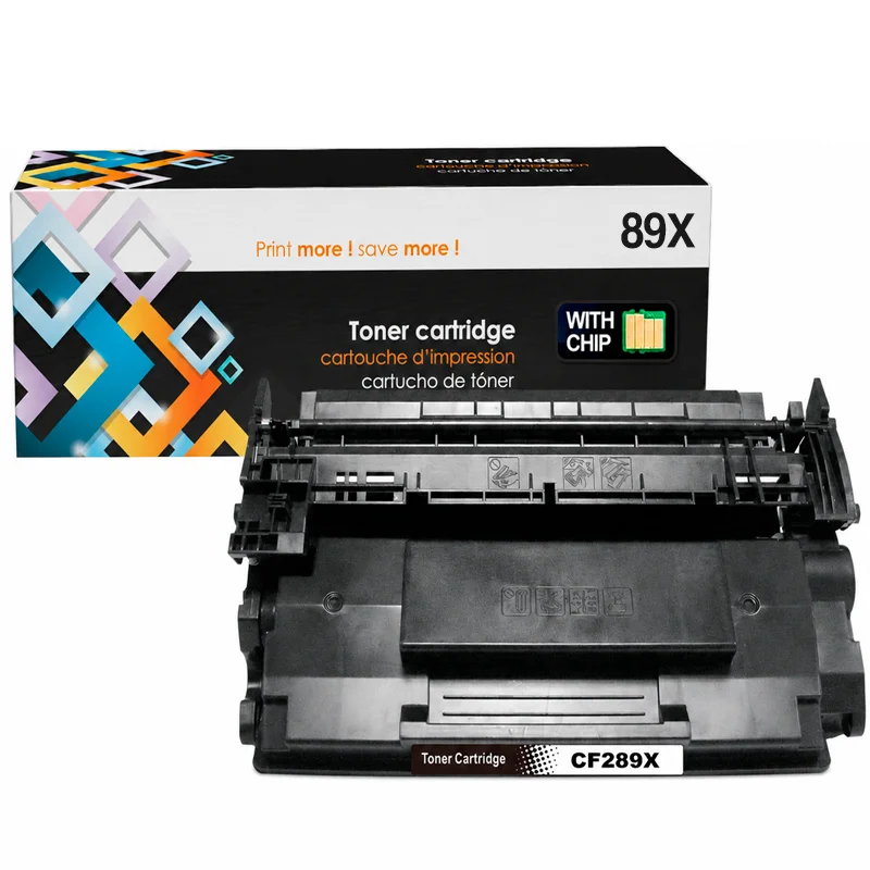 Tóner Compatible HP 89X CF289X Negro Con Chip  para M507 y MFP M528