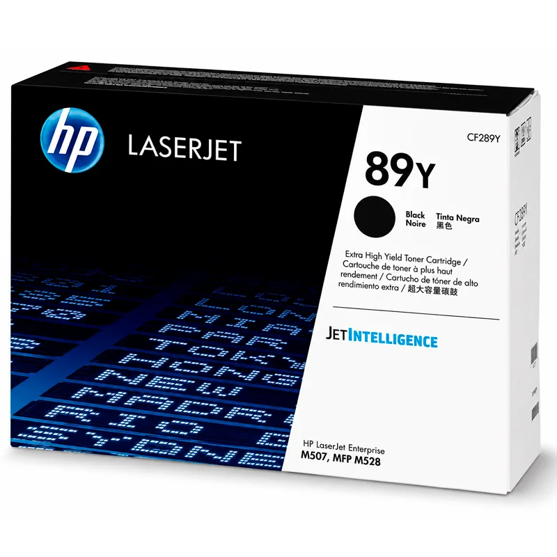 Toner Tóner HP 89Y CF289Y Original Negro 20,000 Páginas para M507 y MFP M528 imagen 4