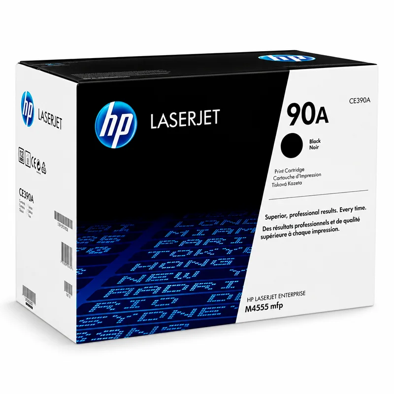 Toner Tóner HP 90A CE390A Original Negro para M601dn, M603dn y M4555 imagen 2