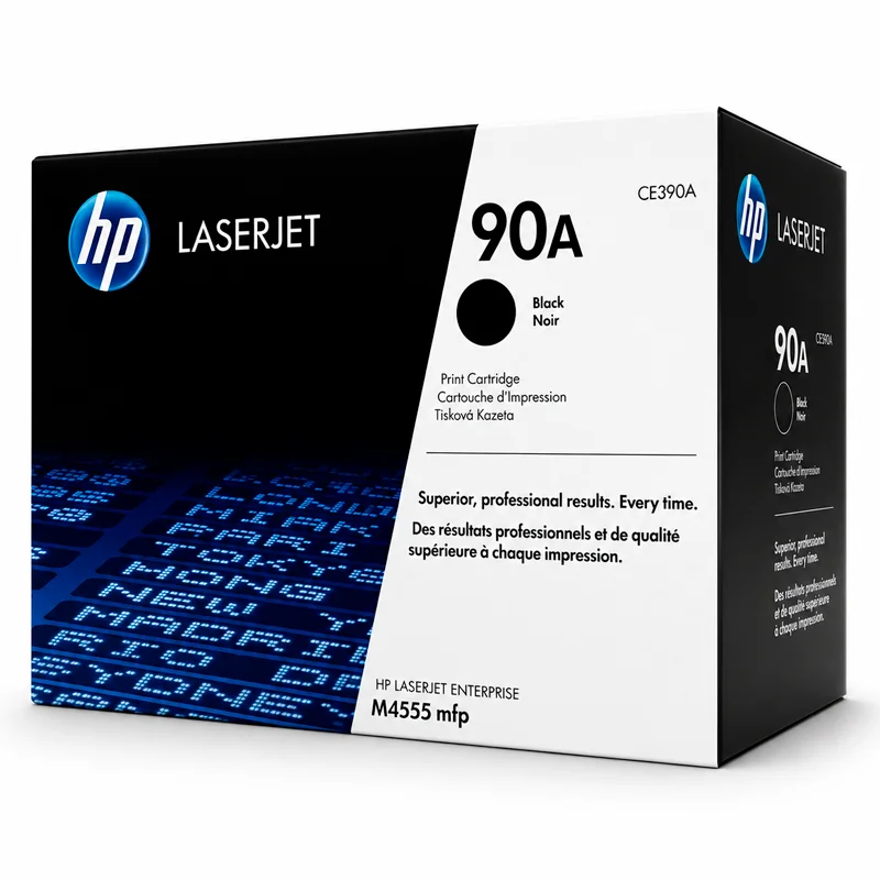 Toner Tóner HP 90A CE390A Original Negro para M601dn, M603dn y M4555 imagen 3