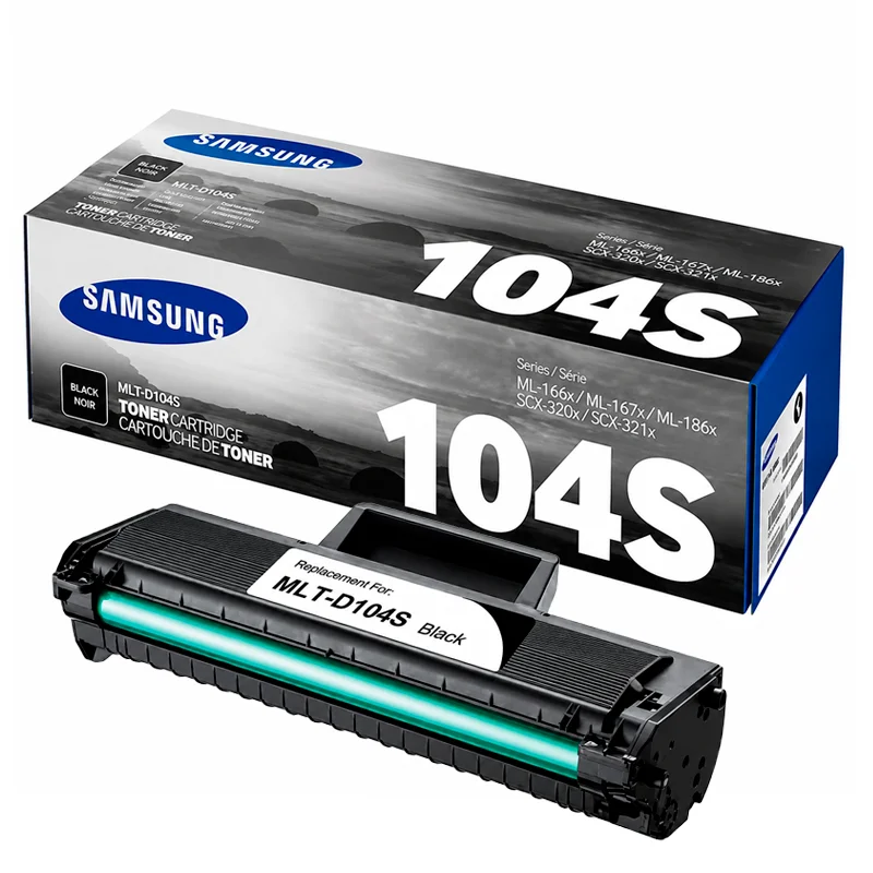 Tóner Samsung MLT-D104S Original Negro para ML-1665 y SCX-3200 - Computecperu