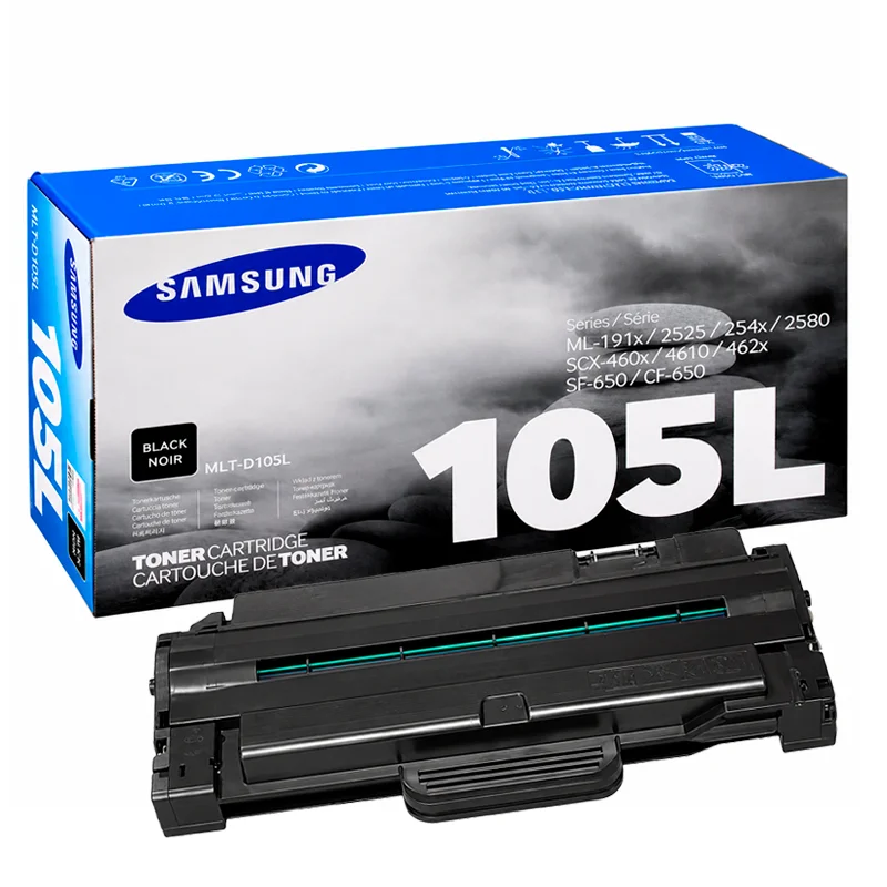 Tóner Samsung MLT-D105L Original Negro para ML-1915 y SCX-4623F - Computecperu
