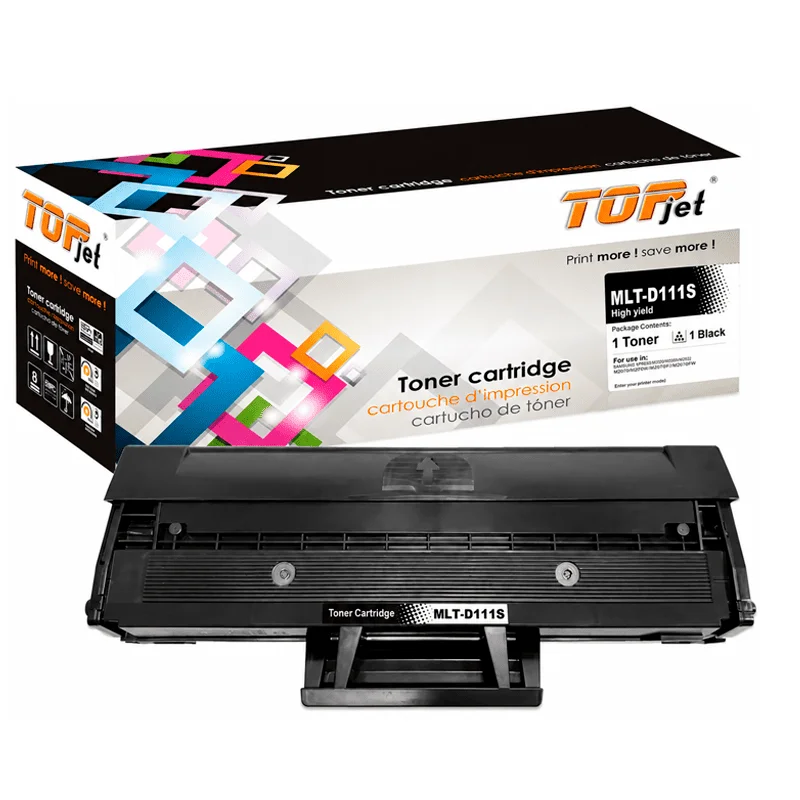 Tóner Samsung MLT-D111S Compatible Negro para Xpress M2020, M2022 y M2070 - Computecperu