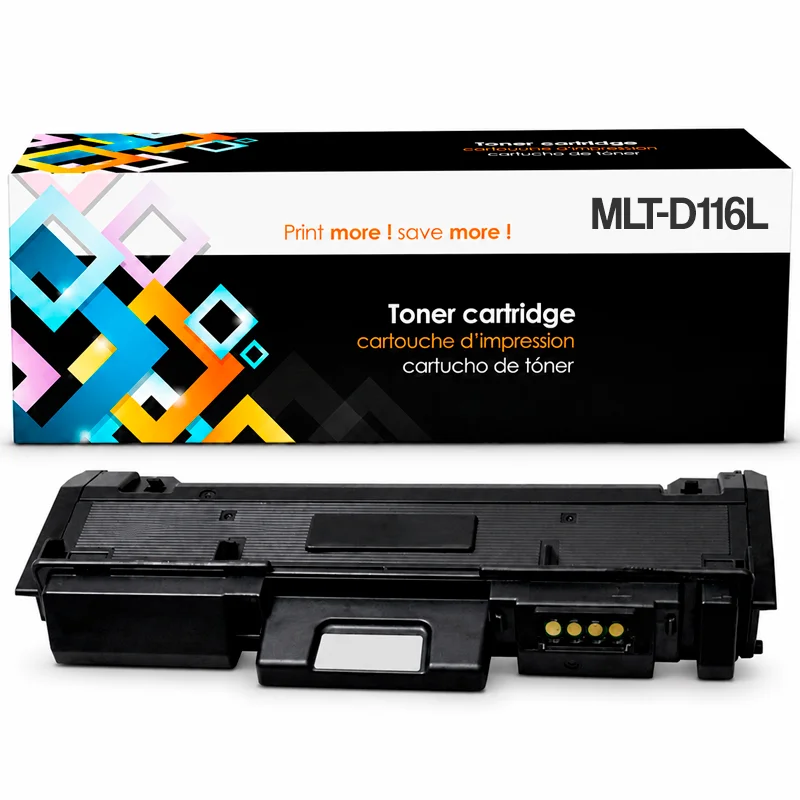 Tóner Samsung MLT-D116L Compatible Negro para M2625, M2825 y M2875