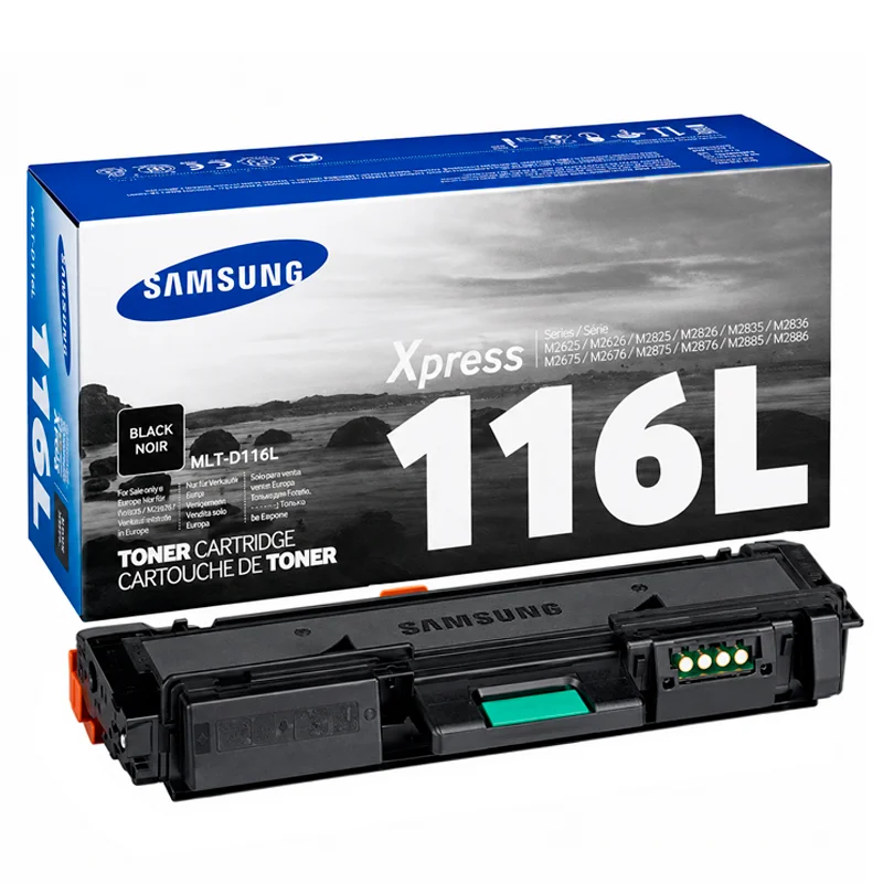 Tóner Samsung MLT-D116L Original Negro para M2625, M2825 y M2875