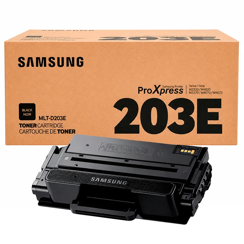 Tóner Samsung MLT-D203E Original Negro para M3820, M3870, M4020 y M4070