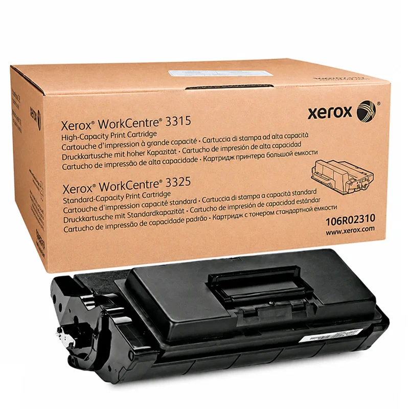 Tóner Xerox 106R02310 Original Negro, WorkCentre 3315 y 3325