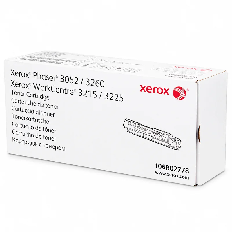 Toner Tóner Xerox 106R02778 Original Negro Phaser 3052/3260 y WorkCentre 3215/3225 imagen 2