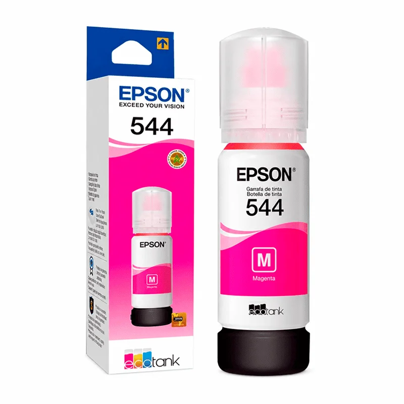 Tinta Epson 544 Original Magenta T544320-AL para EcoTank - Computecperu