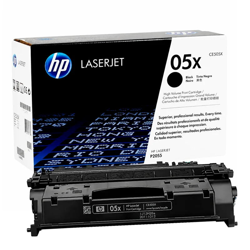 Tóner HP 05X CE505X Original Negro, LaserJet P2035 y P2055
