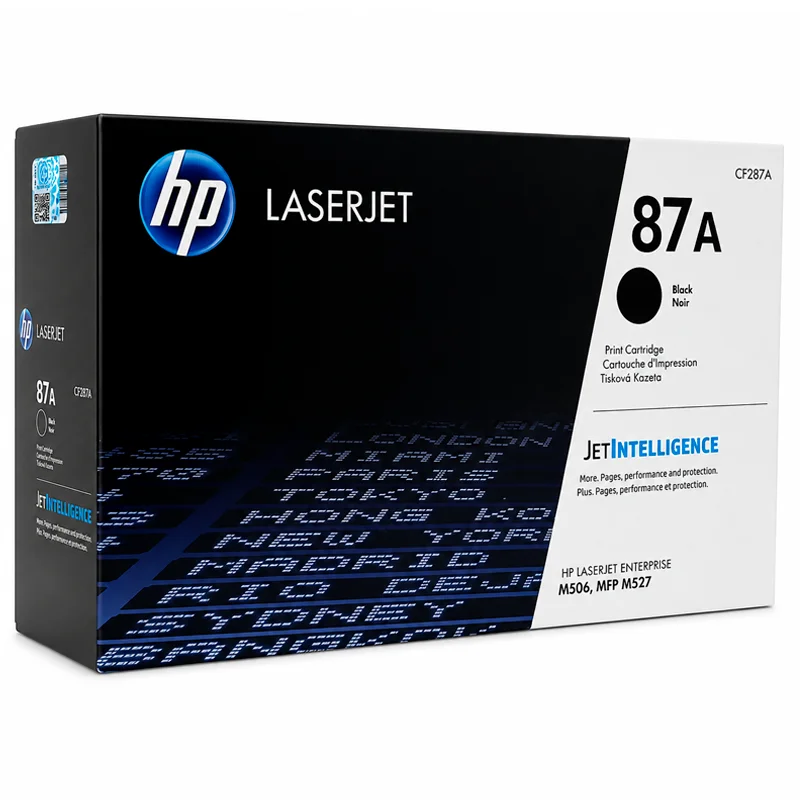 Toner Tóner HP 87A CF287A Original Negro para LaserJet Enterprise M501, M506 y MFP M527 imagen 3