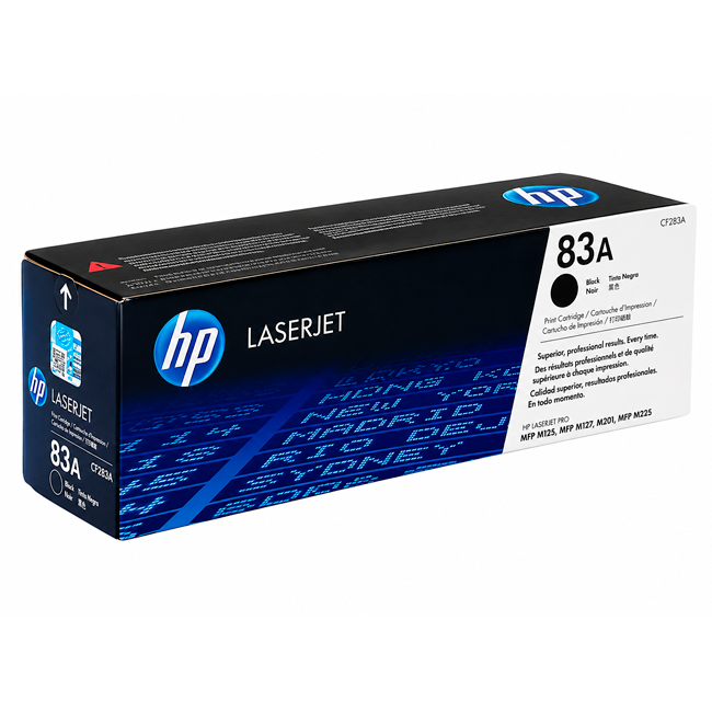 Toner Tóner HP 83A CF283A Original Negro para LaserJet Pro M125, M127, M201 y M225 imagen 2