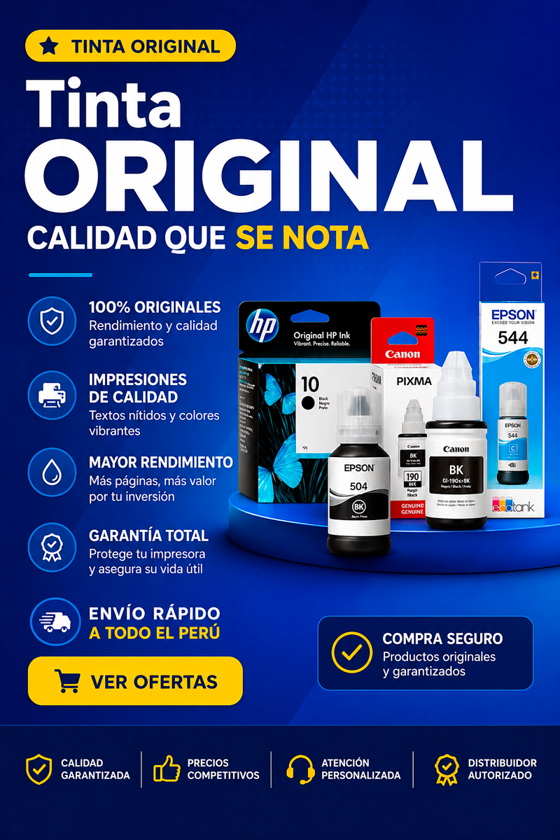Promoción Tintas