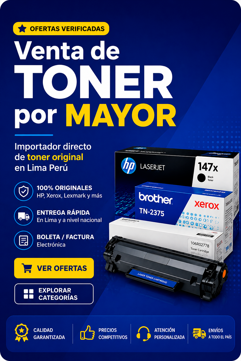 Promoción Toner